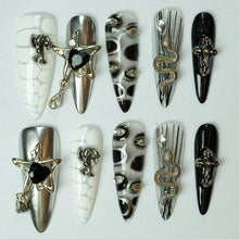 Load image into Gallery viewer, Leopard print nails