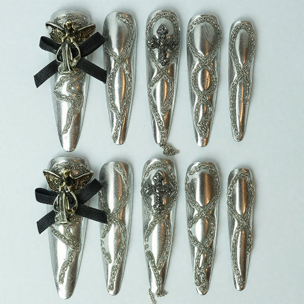 Silver Magic Mirror Nail