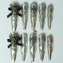 Load image into Gallery viewer, Silver Magic Mirror Nail