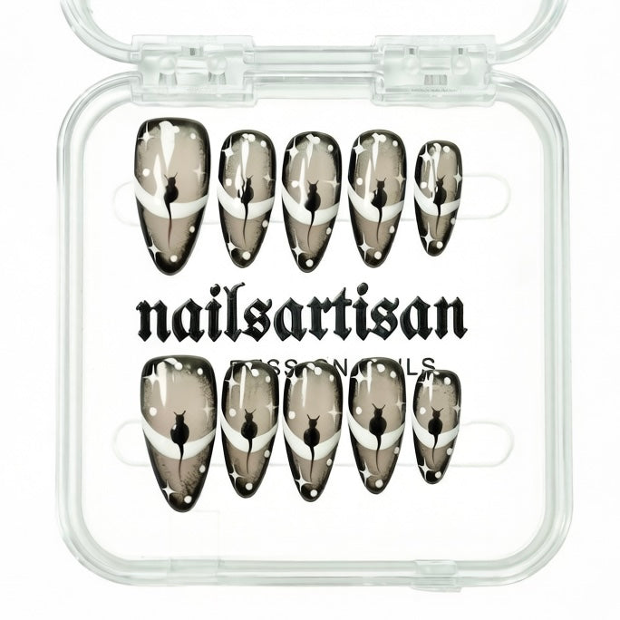 Night Owl nails 104