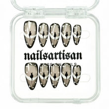 Load image into Gallery viewer, Night Owl nails 104