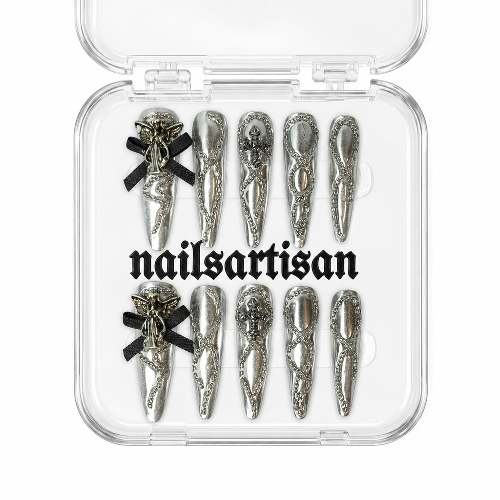 Silver Magic Mirror Nail 112